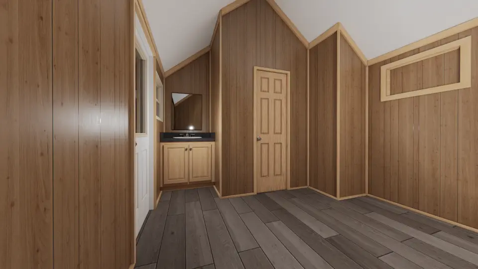 The Vacavia Triplex Cabin Interior, in Brown, by Vacavia