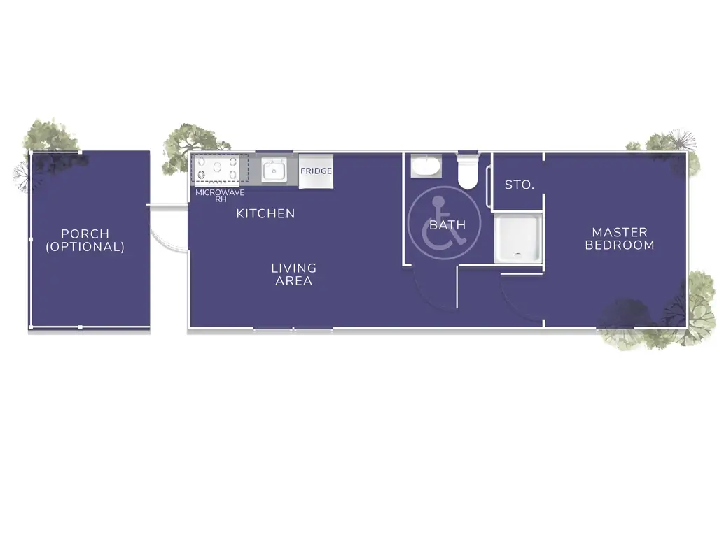 Warm Springs Cabin, Floor Plan, by Vacavia