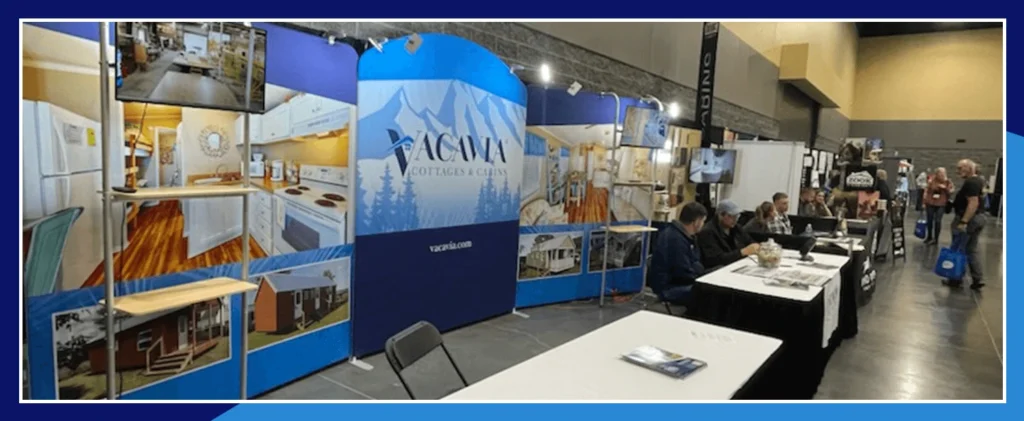 Vacavia Cottages & Cabins tradeshow