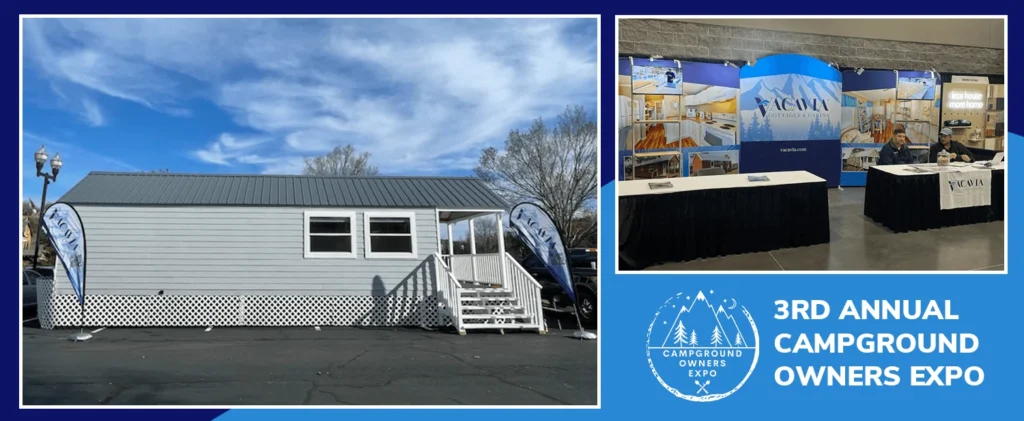 Vacavia Cottages & Cabins tradeshow
