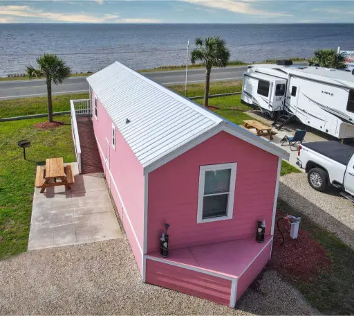 Park Model resort in Pink, by Vacavia