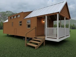 Brunswick Bay Cabin Exterior Main, by Vacavia