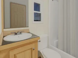 Flint River Cottage Interior, in White, by Vacavia