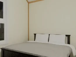 Flint River Cottage Interior, in White, by Vacavia