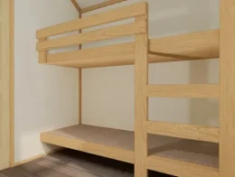 Flint River Cottage Interior, in White, by Vacavia