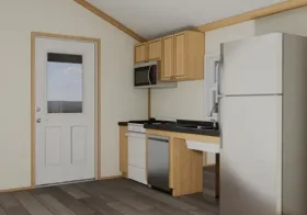 Warm Springs Cottage Interior, in White, by Vacavia